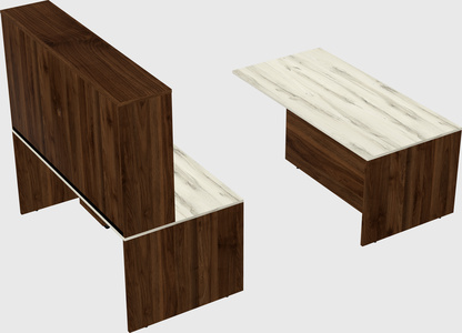 Executive parallel desk