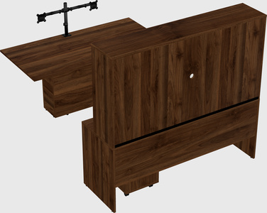 Executive parallel desk