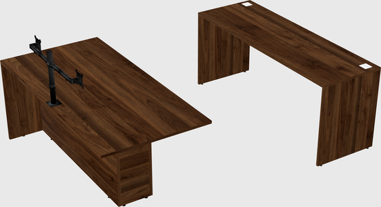 Executive parallel desk