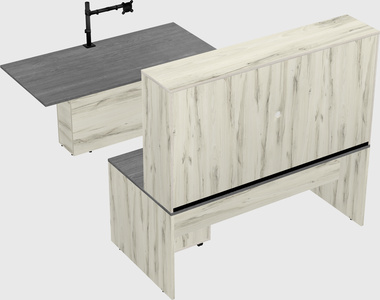 Executive parallel desk