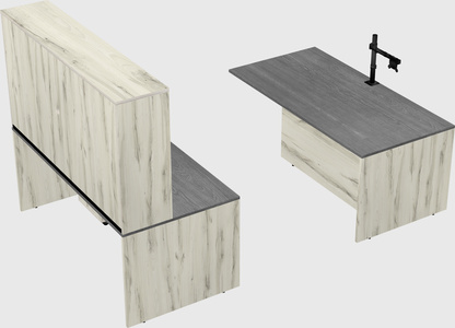 Executive parallel desk