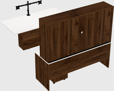 Executive parallel desk