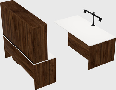 Executive parallel desk