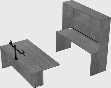 Executive parallel desk