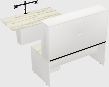Executive parallel desk