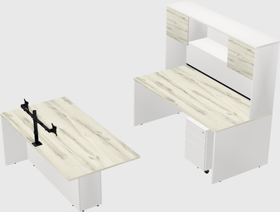 Executive parallel desk