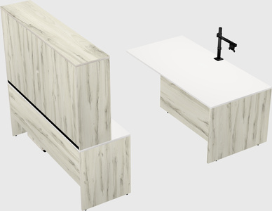 Executive parallel desk