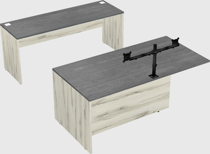 Executive parallel desk