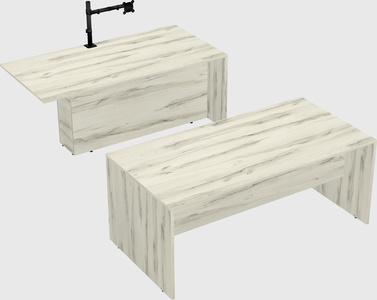 Executive parallel desk