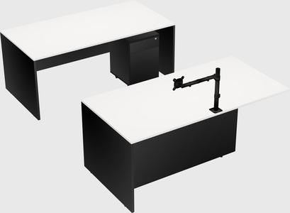 Executive parallel desk