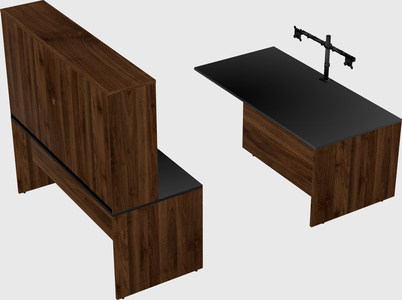 Executive parallel desk