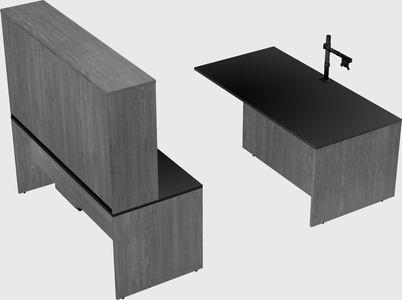 Executive parallel desk