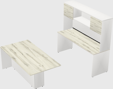 Executive parallel desk