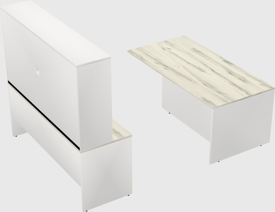 Executive parallel desk