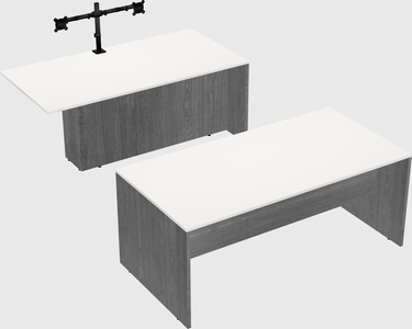 Executive parallel desk