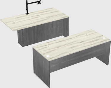 Executive parallel desk