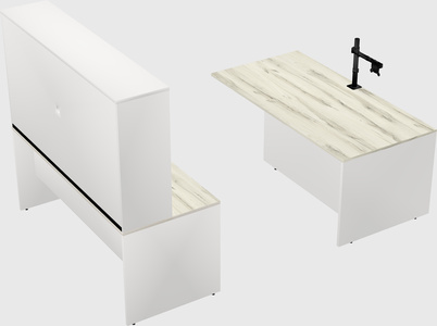 Executive parallel desk