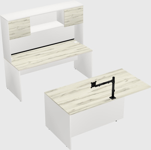 Executive parallel desk