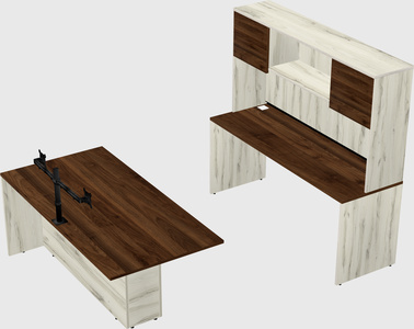 Executive parallel desk