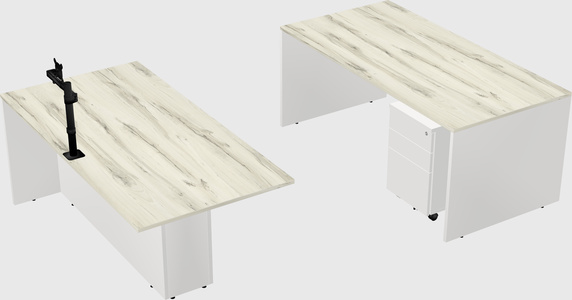 Executive parallel desk