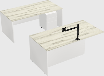 Executive parallel desk