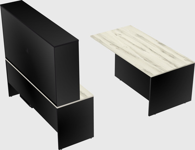 Executive parallel desk