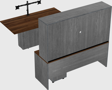 Executive parallel desk
