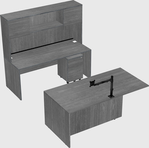 Executive parallel desk