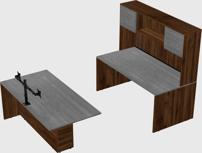 Executive parallel desk