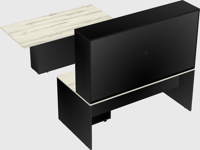 Executive parallel desk