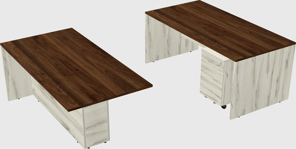Executive parallel desk
