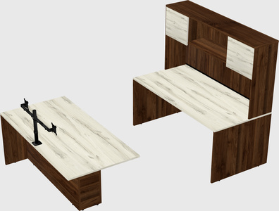 Executive parallel desk