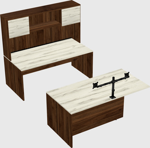 Executive parallel desk