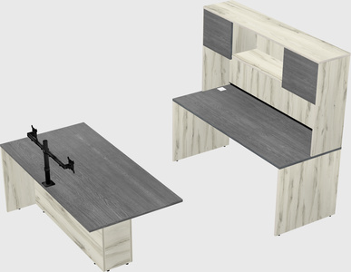 Executive parallel desk