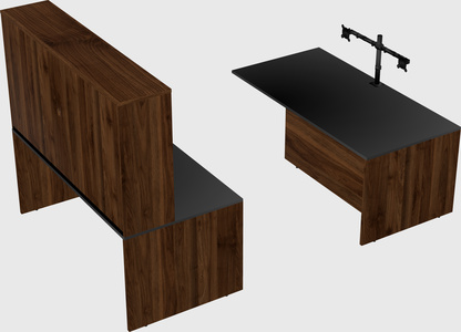 Executive parallel desk