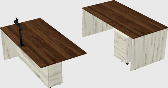 Executive parallel desk