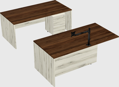 Executive parallel desk