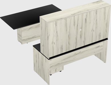 Executive parallel desk