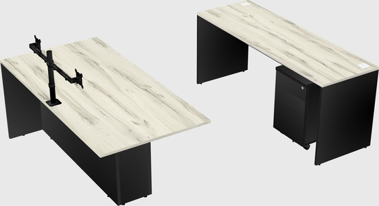 Executive parallel desk