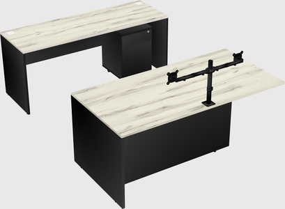 Executive parallel desk