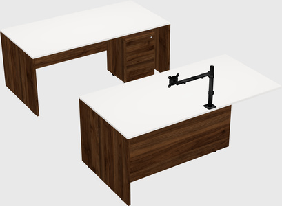 Executive parallel desk
