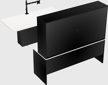 Executive parallel desk