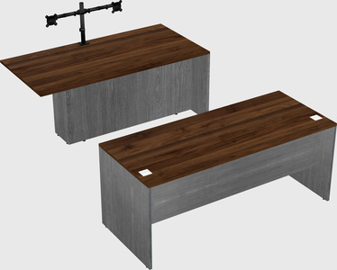 Executive parallel desk