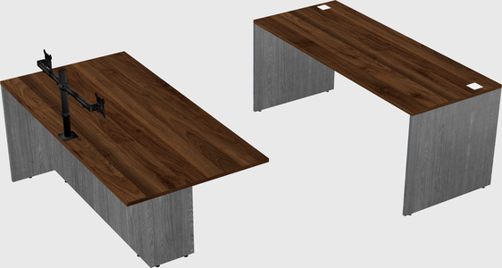 Executive parallel desk