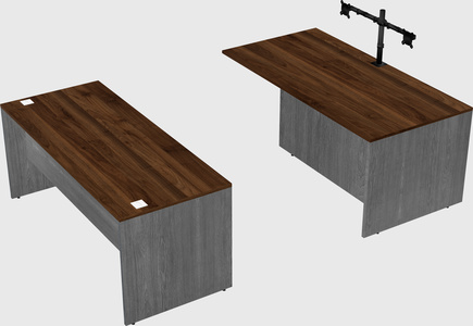 Executive parallel desk