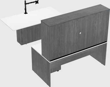 Executive parallel desk