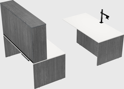 Executive parallel desk