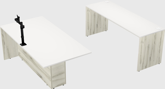 Executive parallel desk