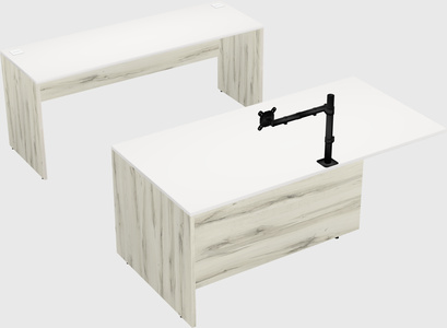 Executive parallel desk