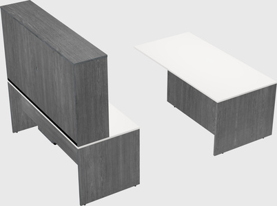 Executive parallel desk